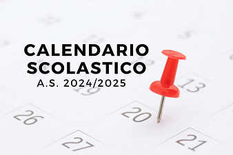 Calendario scolastico a.s. 2024/2025